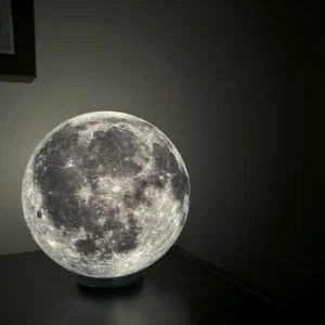 Lámpara Luna 3D — Luz Ambiental