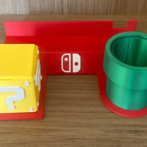 Soporte Decorativo Super Mario para Base Nintendo Switch