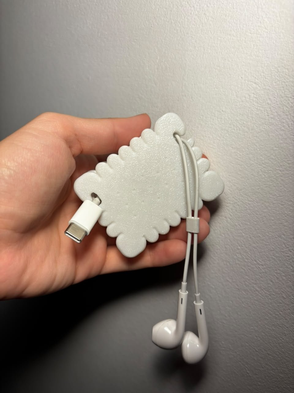 Porta Audífonos de Cable de Galleta - Imagen 3
