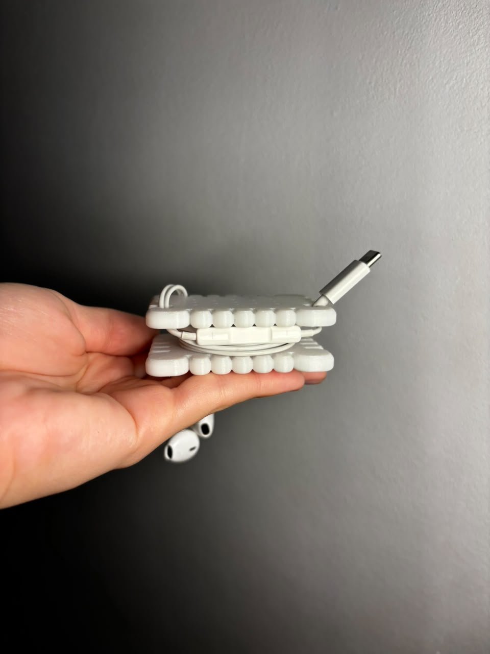 Porta Audífonos de Cable de Galleta - Imagen 2