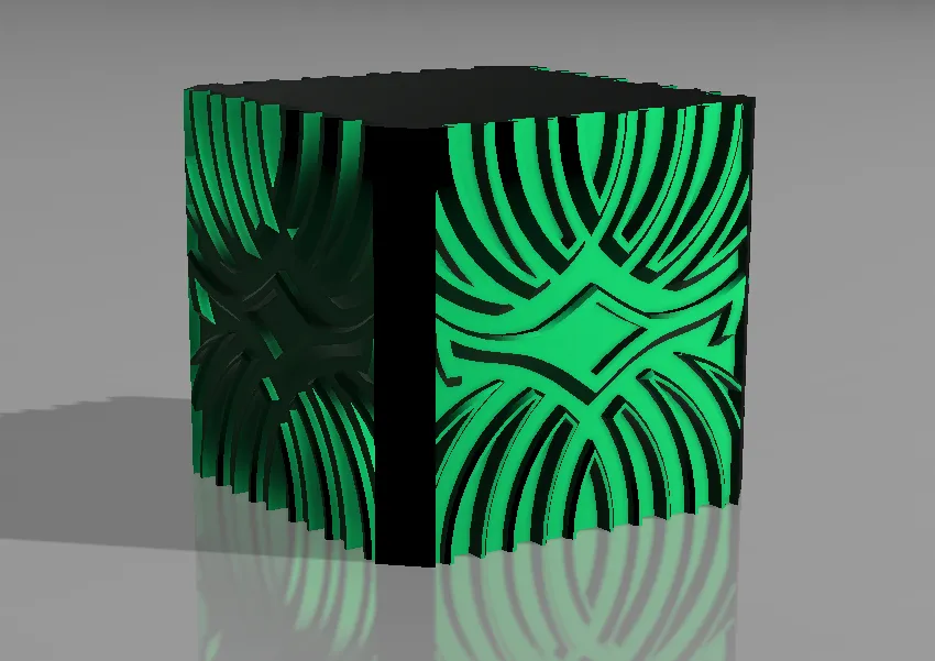 Contenedor Decorativo Greco Pattern - Imagen 2